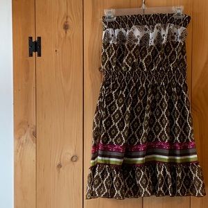 🌈 Deb Strapless Sundress